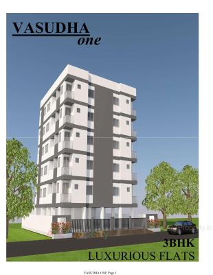 Elevation of real estate project Vasudha One located at Rajkot, Rajkot, Gujarat