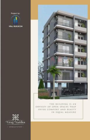 Elevation of real estate project Vraj Vatika located at Mavdi, Rajkot, Gujarat