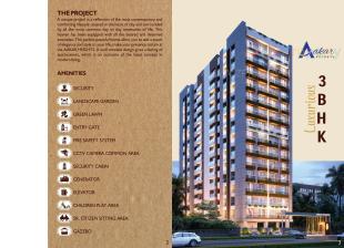 Elevation of real estate project Aakar Heights located at Palanpor, Surat, Gujarat