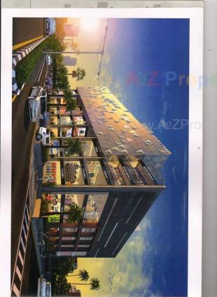 Elevation of real estate project Anaya Business Center located at Bamroli, Surat, Gujarat