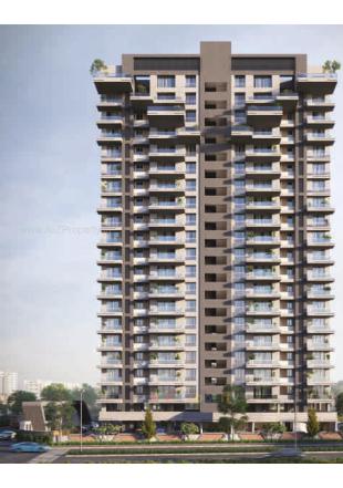 Elevation of real estate project Antriksh Luxuria located at Ka, Surat, Gujarat