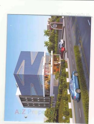 Elevation of real estate project Apple Square located at Katar, Surat, Gujarat