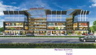 Elevation of real estate project Arihant Plaza located at Dindoli, Surat, Gujarat