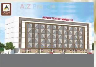 Elevation of real estate project Avadh Textile Market located at Puna, Surat, Gujarat