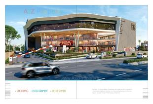 Elevation of real estate project Be Mall located at Bardoli, Surat, Gujarat