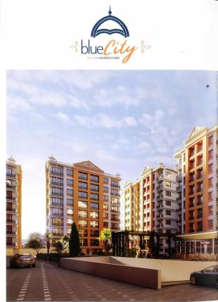 Elevation of real estate project Blue City located at Varachha, Surat, Gujarat