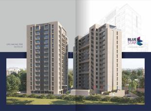 Elevation of real estate project Blue Star located at Surat, Surat, Gujarat