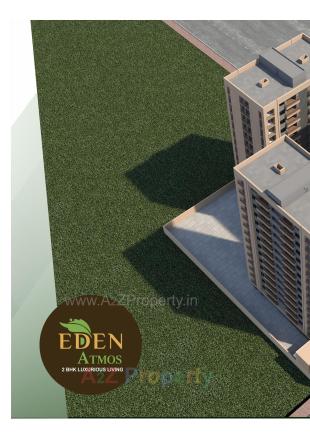 Elevation of real estate project Eden Atmos located at Sarthana, Surat, Gujarat