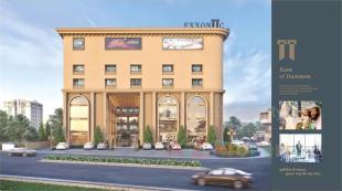 Elevation of real estate project Exxoniic located at Surat, Surat, Gujarat