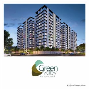 Elevation of real estate project Green Valley located at Bharthna-vesu, Surat, Gujarat