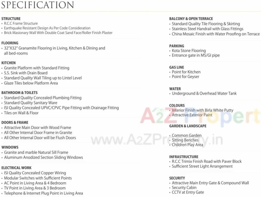 Project Specifications