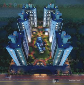 Elevation of real estate project Happy Glorious located at Surat, Surat, Gujarat