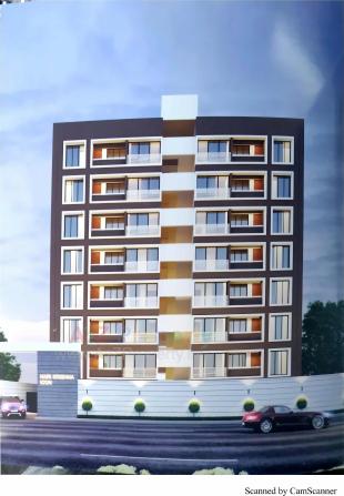 Elevation of real estate project Hari Krishna Icon located at Dindoli, Surat, Gujarat