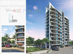 Elevation of real estate project Icon Heights located at Puna, Surat, Gujarat