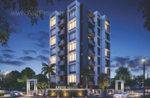 Elevation of real estate project Kavya Heights located at Sarthana, Surat, Gujarat