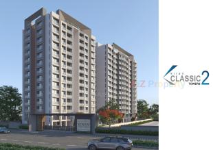 Elevation of real estate project Kiran Classic Towers located at Ved, Surat, Gujarat