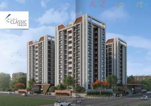Elevation of real estate project Kiran Classic Towers located at Ved, Surat, Gujarat