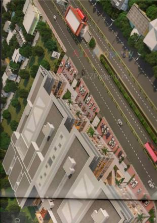 Elevation of real estate project Ksb Olympia located at Bamroli, Surat, Gujarat
