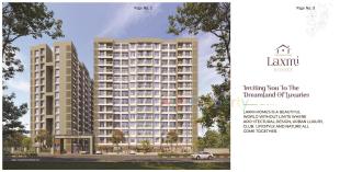 Elevation of real estate project Laxmi Homes located at Bamroli, Surat, Gujarat