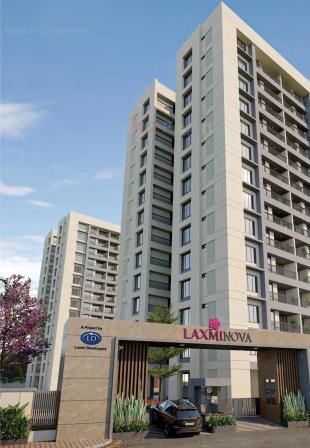 Elevation of real estate project Laxmi Nova located at Jahangirabad, Surat, Gujarat