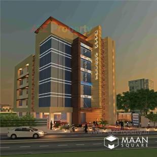 Elevation of real estate project Maansquare located at Althan, Surat, Gujarat