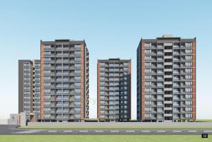 Elevation of real estate project Maharaja Unity located at Ichhapor, Surat, Gujarat