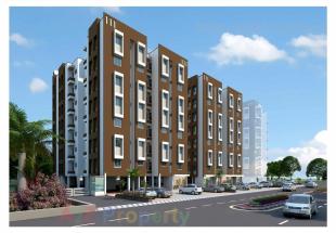 Elevation of real estate project Manvay Residency located at Surat, Surat, Gujarat