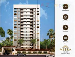 Elevation of real estate project Meera Homes located at Varachha, Surat, Gujarat