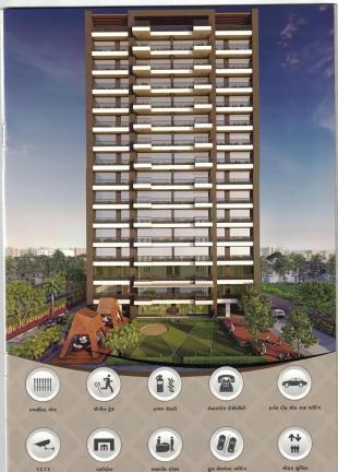 Elevation of real estate project Milan Heights located at Tavara, Surat, Gujarat