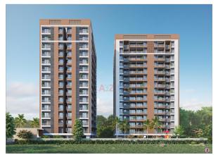 Elevation of real estate project Nilkanth Elegance located at Variyav, Surat, Gujarat