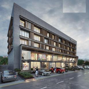 Elevation of real estate project Oberon located at Surat, Surat, Gujarat