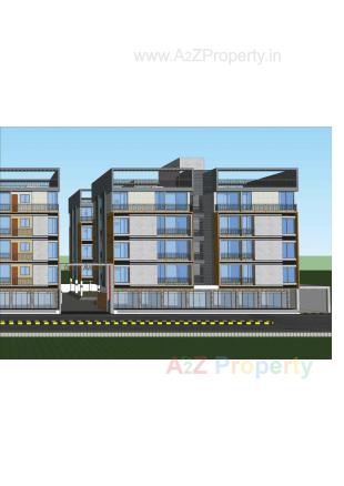Elevation of real estate project Ocean Avenue located at Ichchhapore, Surat, Gujarat