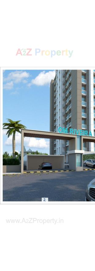 Elevation of real estate project Om Riviera located at Singanpor, Surat, Gujarat