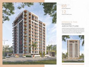 Elevation of real estate project Opera Heights located at Pal, Surat, Gujarat