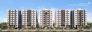 Elevation of real estate project Orange Sky located at Kholvad, Surat, Gujarat