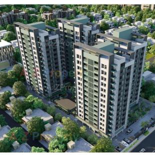 Elevation of real estate project Penttagon located at Palanpur, Surat, Gujarat