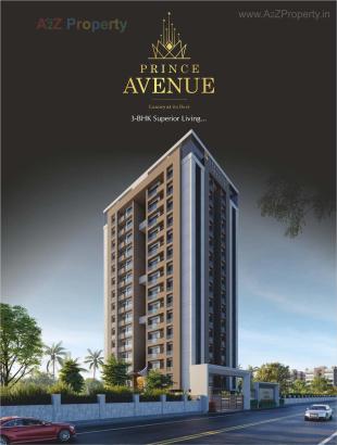 Elevation of real estate project Prince Avenue located at Surat, Surat, Gujarat