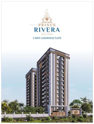 Elevation of real estate project Prince Rivera located at Dabholi, Surat, Gujarat