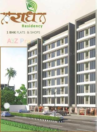 Elevation of real estate project Radhe Residency located at Godadara, Surat, Gujarat