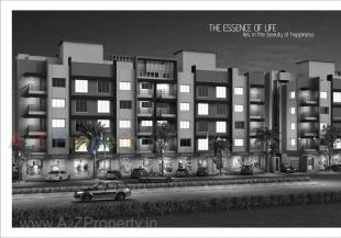 Elevation of real estate project Radhika Homes located at Dindoli, Surat, Gujarat