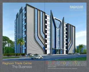 Elevation of real estate project Raghuvir Trade Center located at Magob, Surat, Gujarat