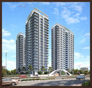 Elevation of real estate project Rajhans Eronzza located at Surat, Surat, Gujarat