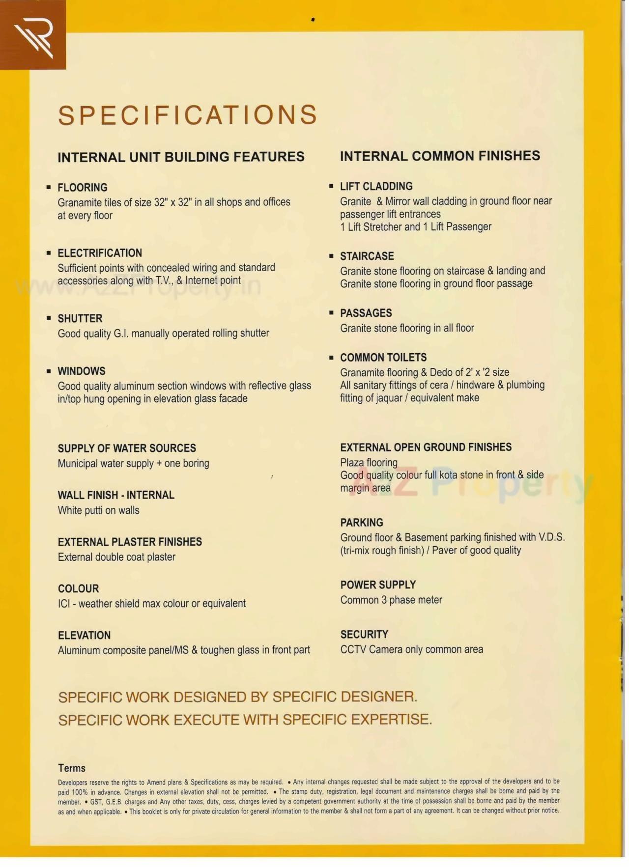 Project Specifications