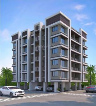 Elevation of real estate project Rhythm Residency located at Chhaprabhatha, Surat, Gujarat