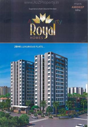 Elevation of real estate project Royal Homes located at Puna, Surat, Gujarat
