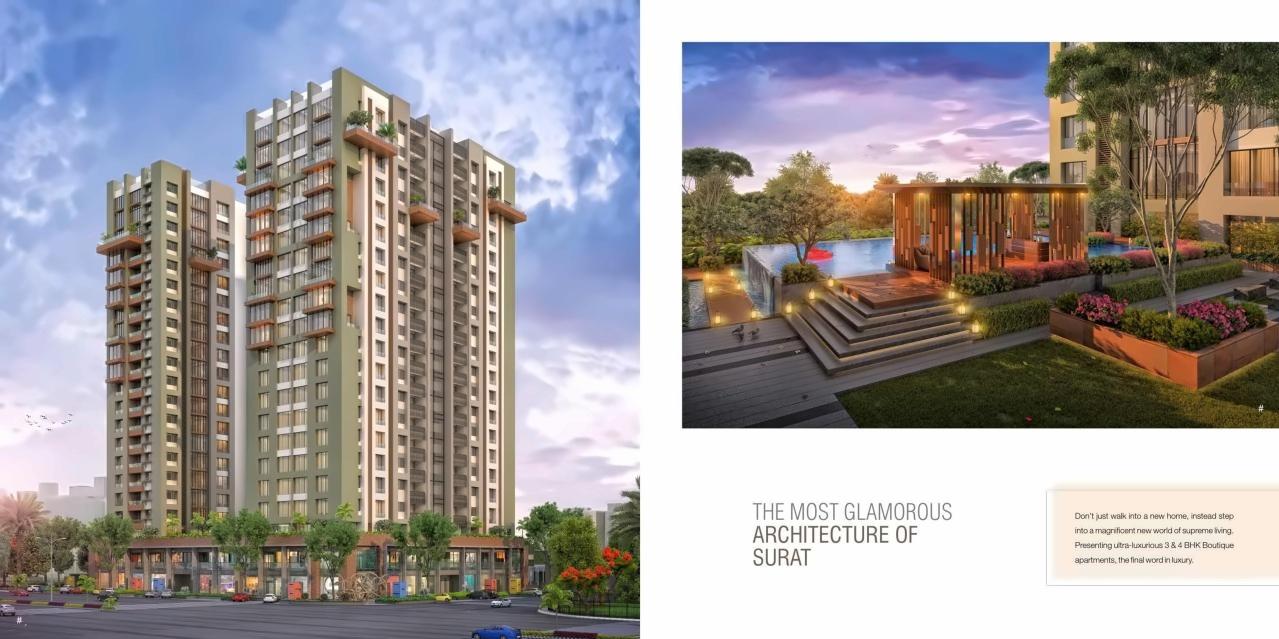 Sangini Evoq | Flats at Bharthana, Surat