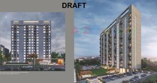 Elevation of real estate project Santvan Kreon located at Palanpor, Surat, Gujarat