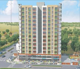 Elevation of real estate project Sat Aria located at Bhatha, Surat, Gujarat
