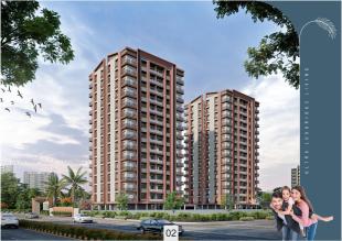 Elevation of real estate project Saundarya Twin located at Surat, Surat, Gujarat