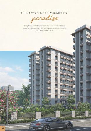 Elevation of real estate project Serenity Homes located at Pal, Surat, Gujarat
